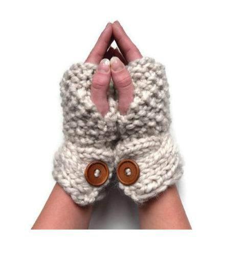 Super Chunky Gloves Knitting Pattern