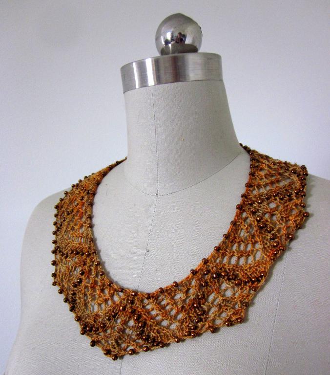 Saqqara Necklace Knitting Pattern