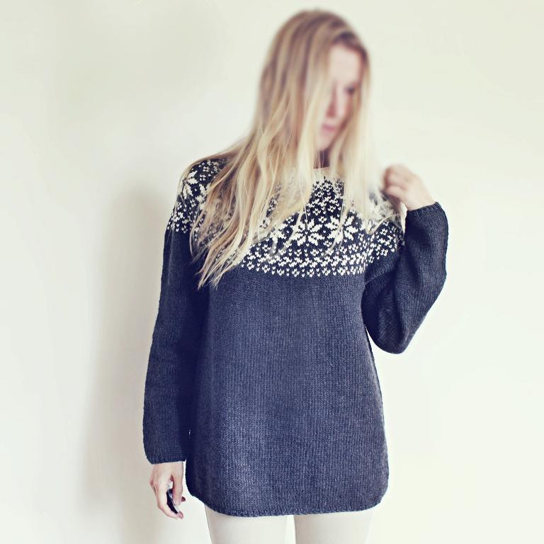 Norwegian Woods Sweater Knitting Pattern