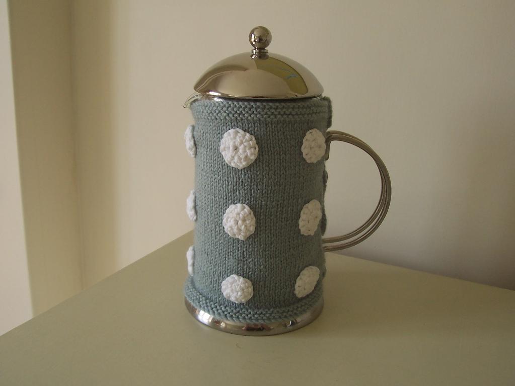 Dottie Cafetiere Cosy Knitting Pattern