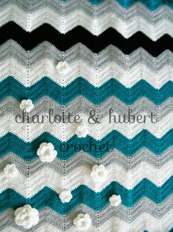 Big Bold Chevrons Straight Blanket FREE Crochet Pattern