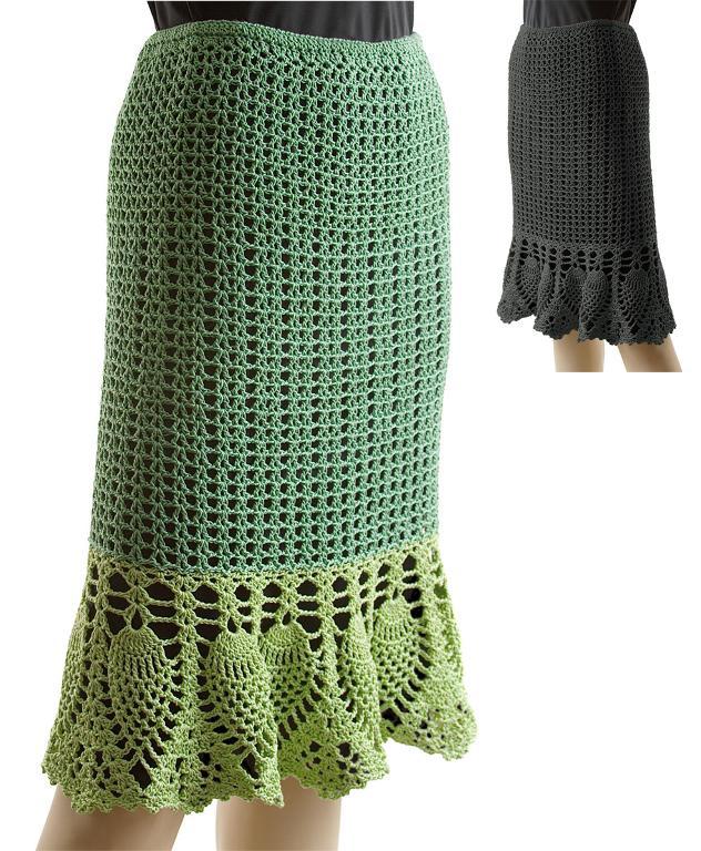 Olivia Pineapple Skirt Crochet Pattern
