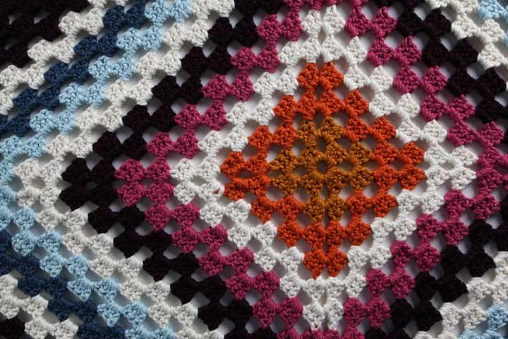 Afghan Detail Crochet