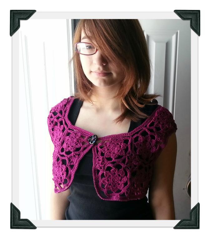 Efflorescence Bolero FREE Crochet Pattern