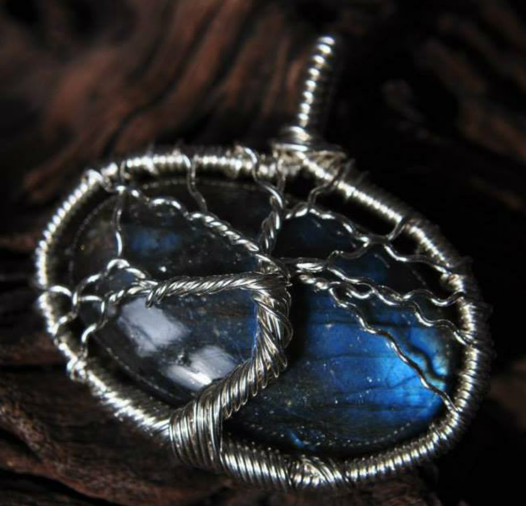 Wire Wrapped Tree of life Pendant by Bluprint user PoiznIV