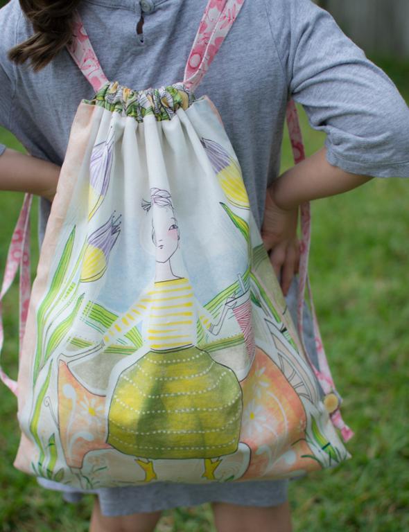 Easy Drawstring Backpack