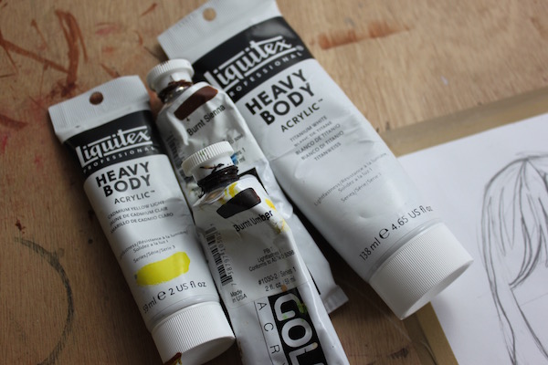 Paints for painting hair