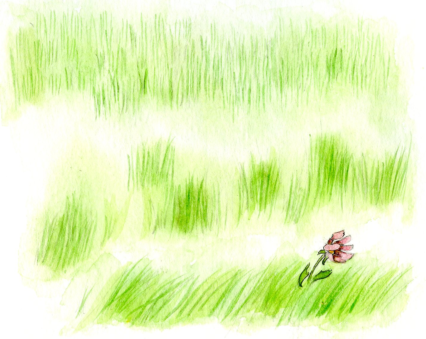 Learn how to paint grass in three styles with this quick watercolor tutorial