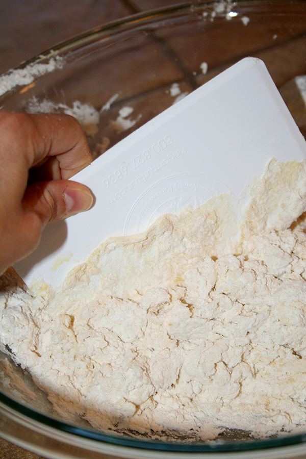 Mix Flour and Eggs to Make Homemade Pasta Dough