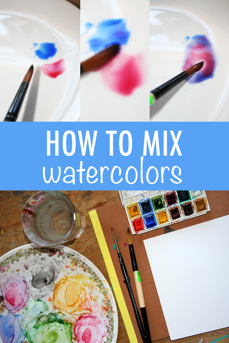 How to Mix Watercolors