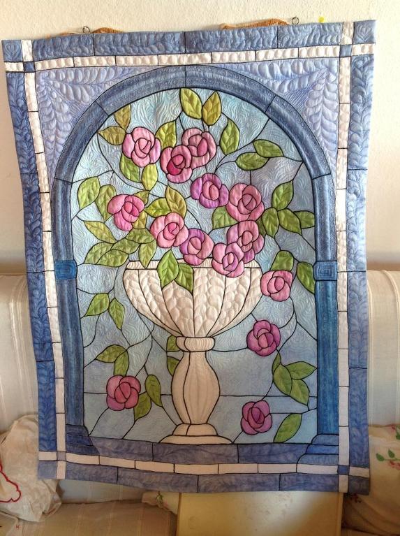 rose wall hanging