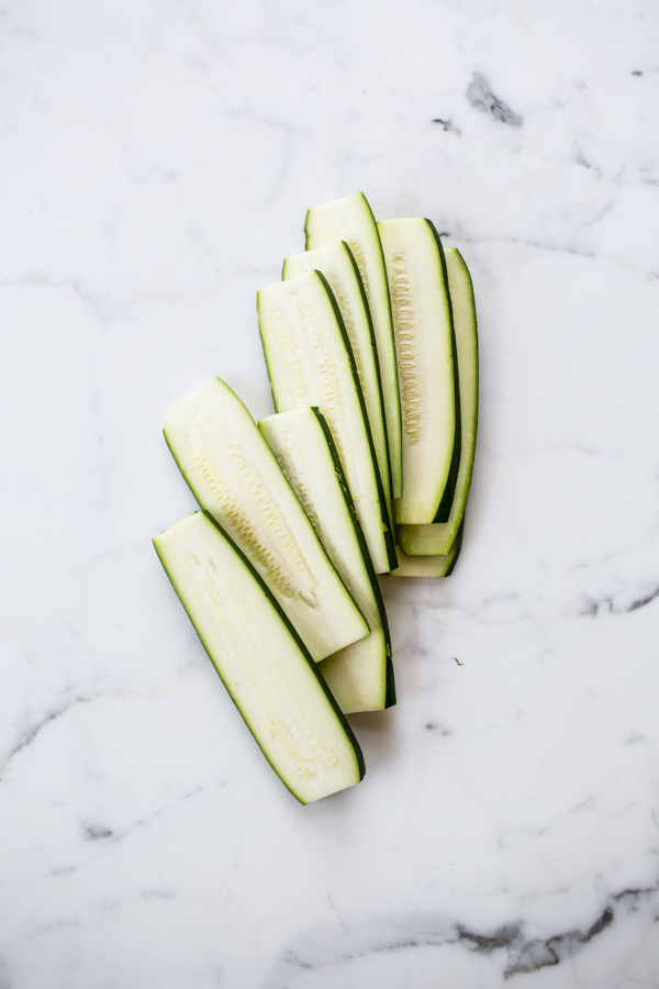 Sliced Zucchini