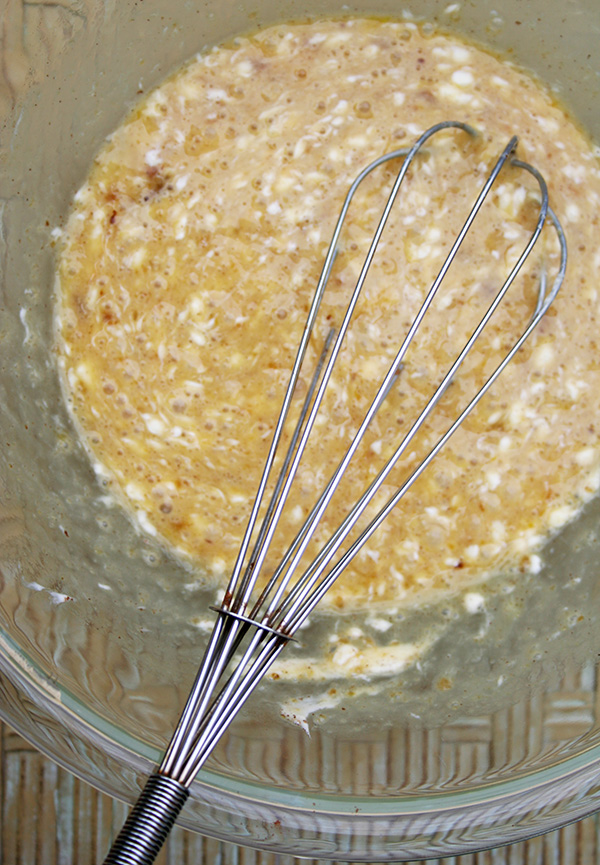 Whisk ingredients