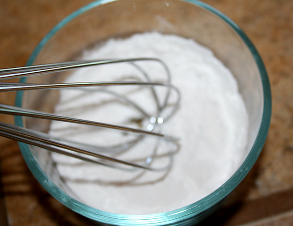 Sift before using DIY baking powder