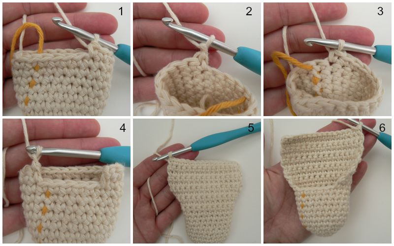 crochet baby socks for beginners