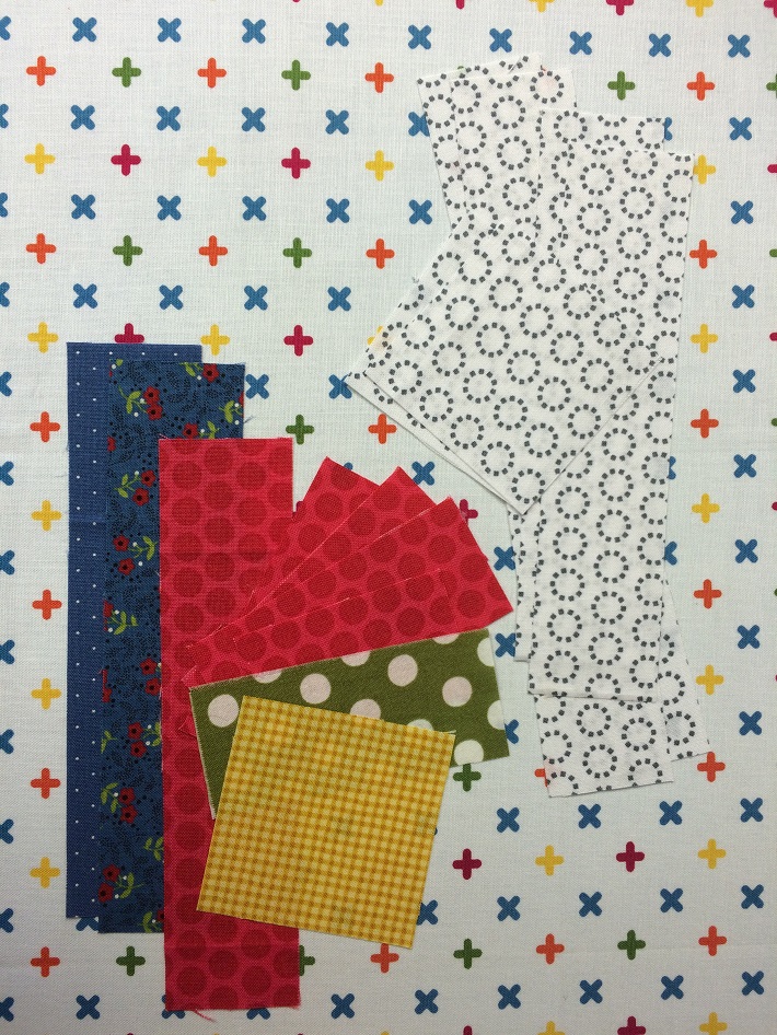 Cutting Pieces for September Block