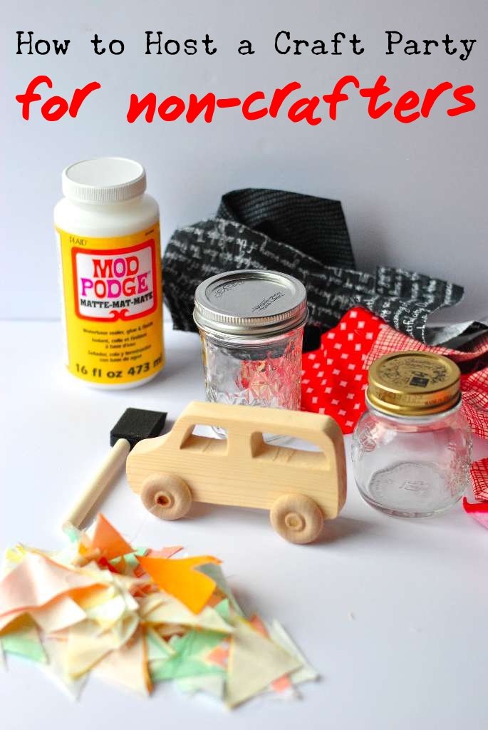 Host a Craft Party for Non-Crafters
