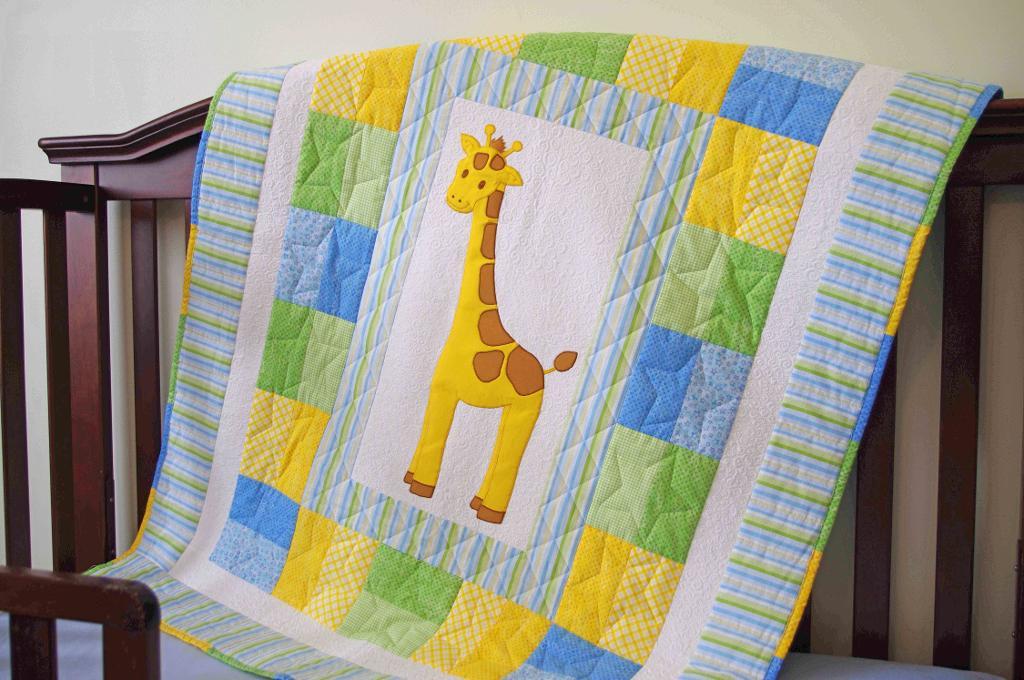 Giraffe Baby Quilt 