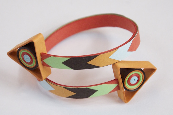 Quilled bracelet