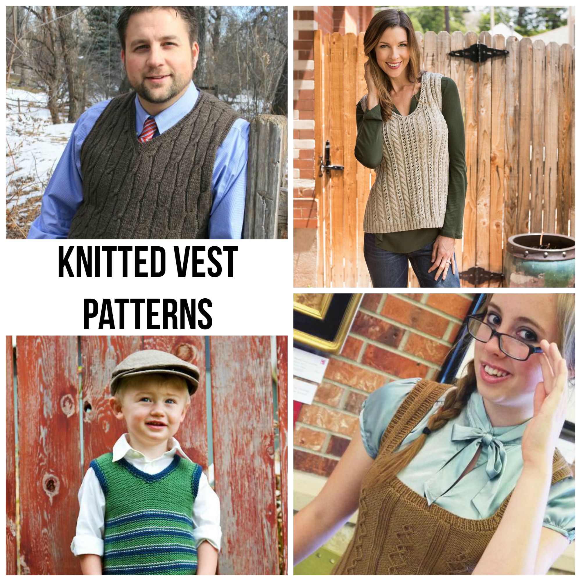 Knitted Vest Patterns