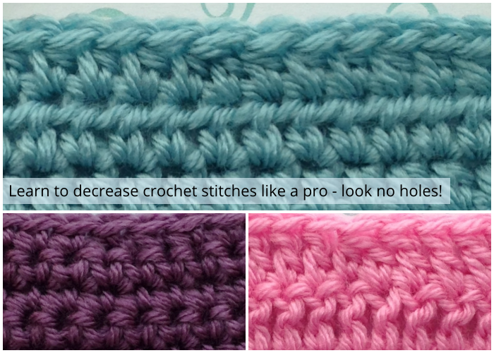 Learn how to decrease in crochet stitches like a pro