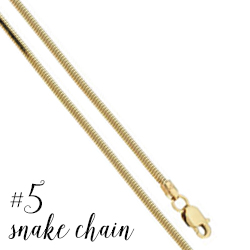 Snake chain #5