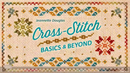 Bluprint cross-stitch basics and beyond hand embroidery class.