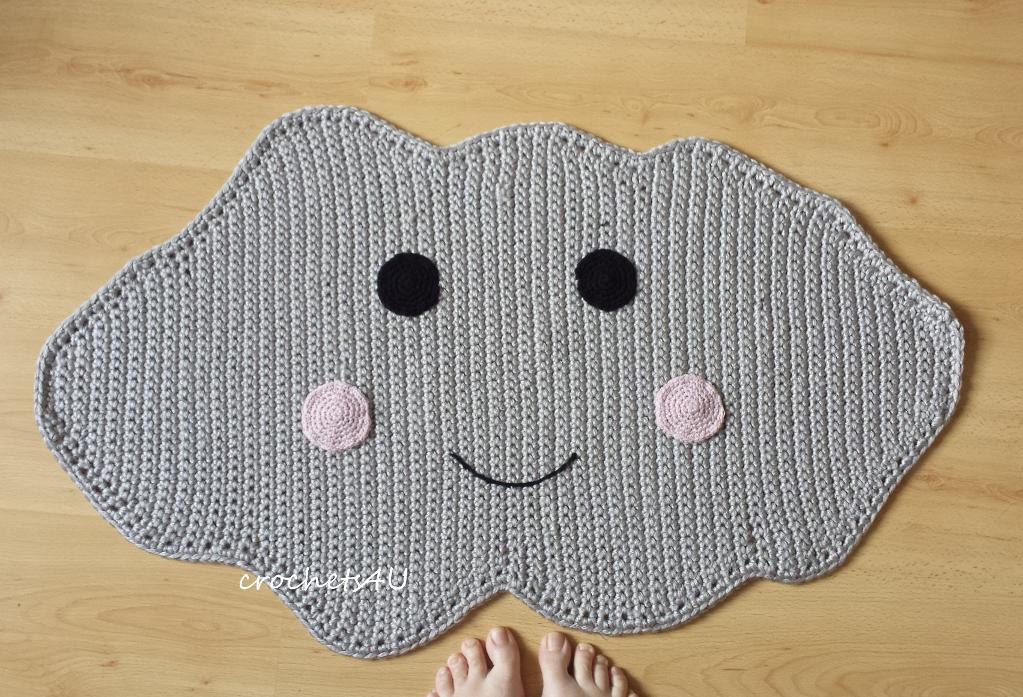 Cloud Rug Crochet Pattern