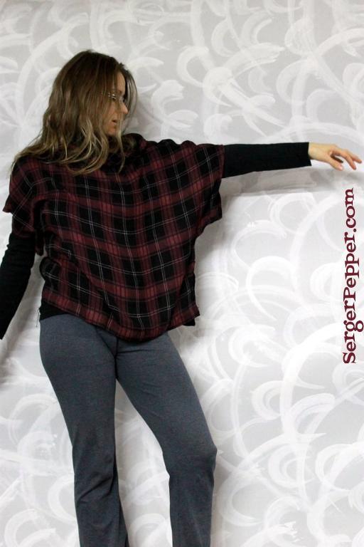 The Sheer Plaid Top Sewing Pattern