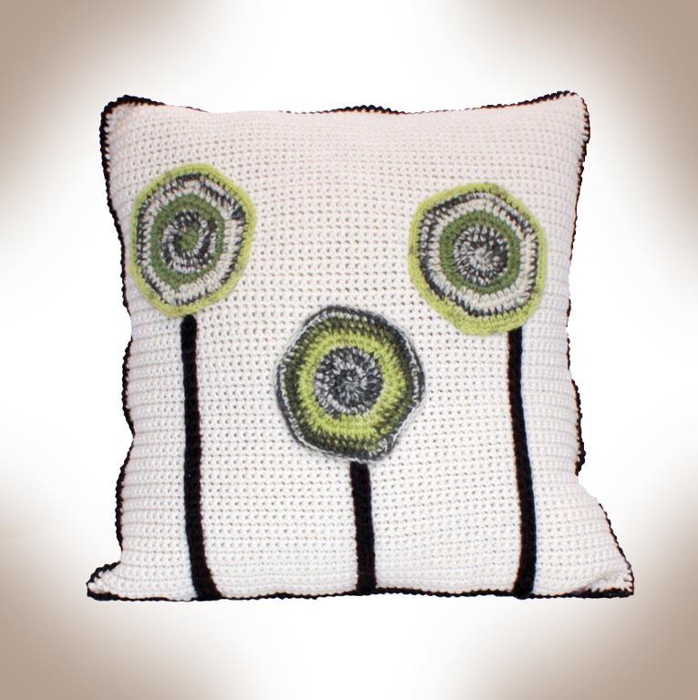 Felted or Unfelted Tree Pillow Crochet Pattern