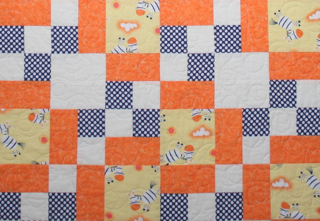 Colorful Patchwork Baby Quilt: Free Pattern on Craftsy