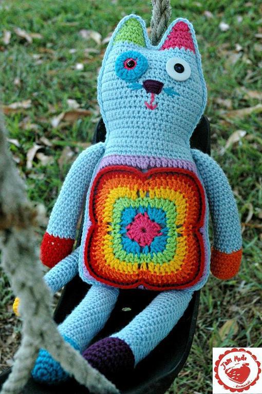 Granny Cat Crochet Pattern