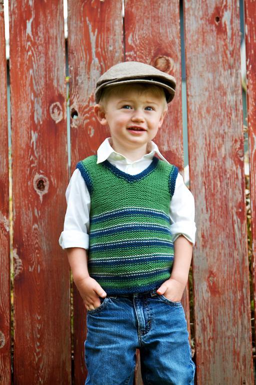 Oxford Vest Knitting Pattern