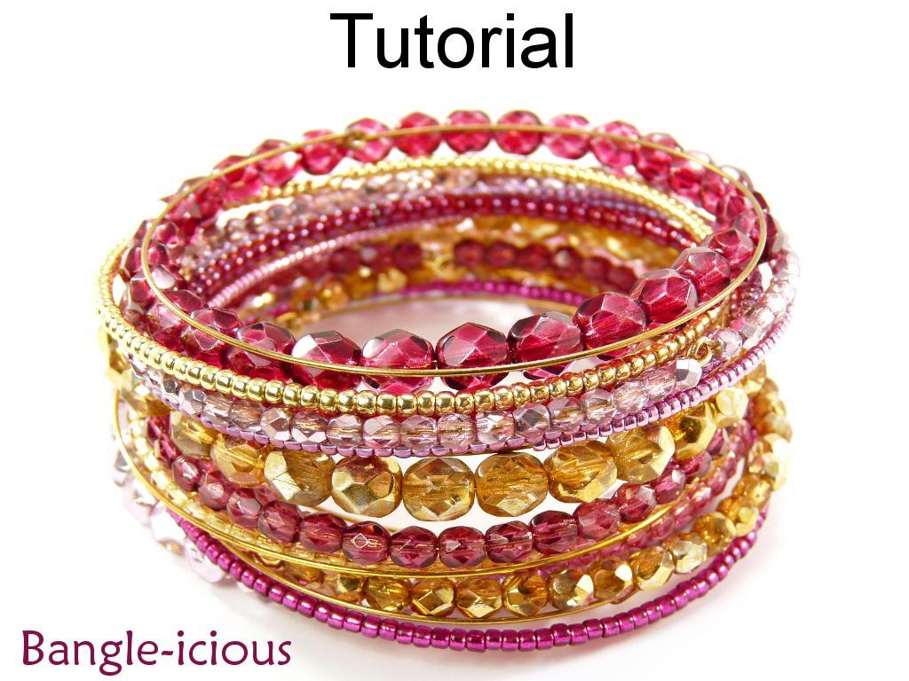 Bangle-icious Memory Wire Bracelet Tutorial