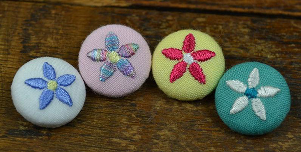 Petal Flower Buttons