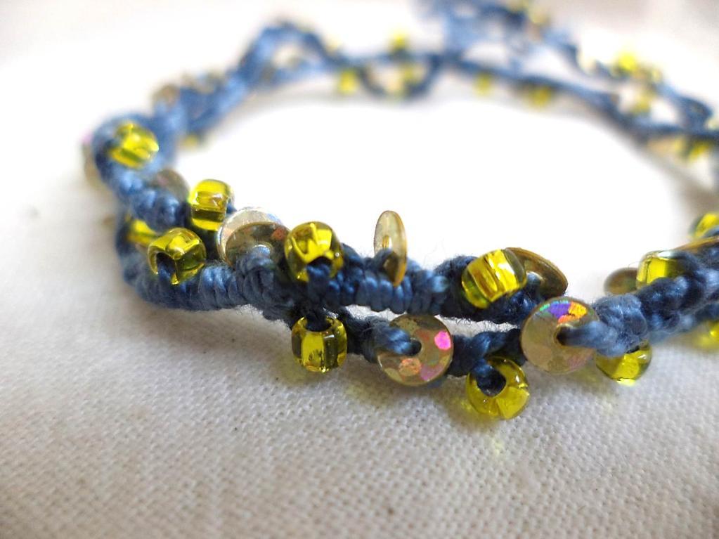 Kadyn Knotted Bracelet or Anklet Tutorial