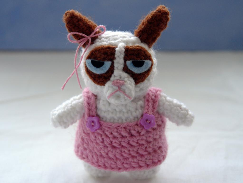 Grumpy Cat Crochet Pattern
