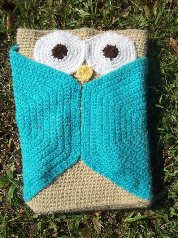Owl Laptop Sleeve FREE Crochet Pattern