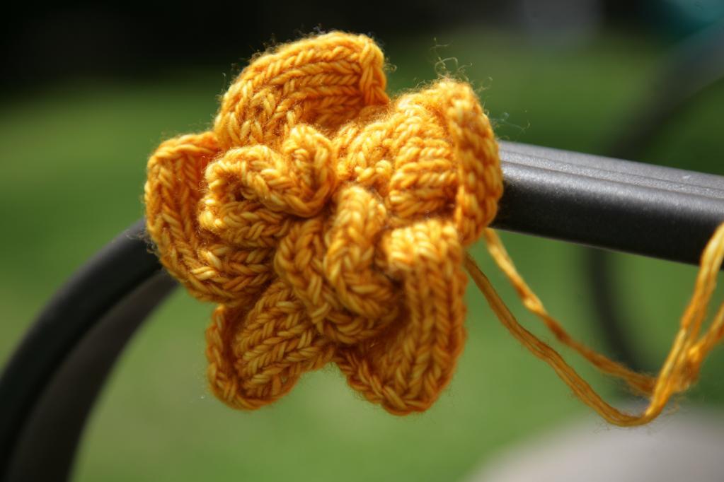 Ella Knit Flower Pattern