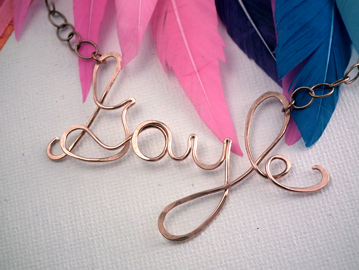 Handwriting jewelry