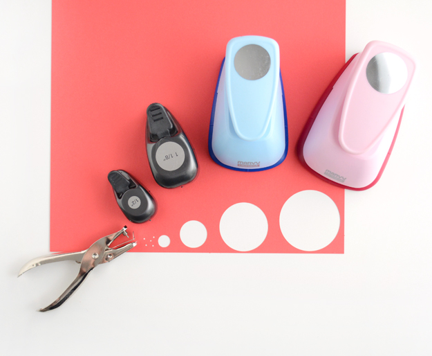 Circle Punch Sizes