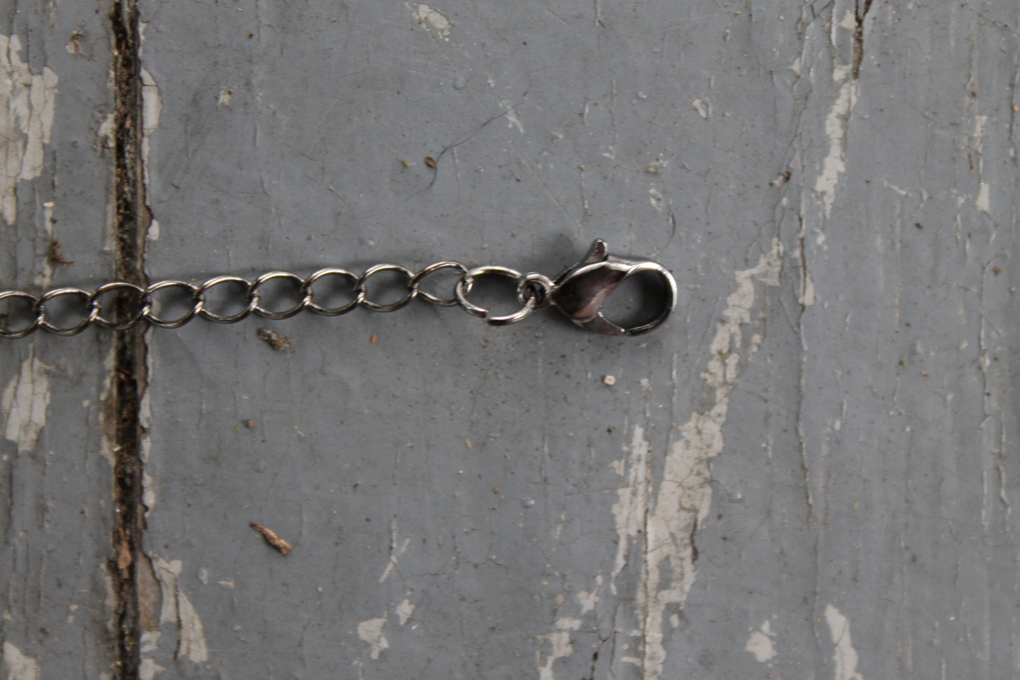 Attaching the jump ring to the clasp