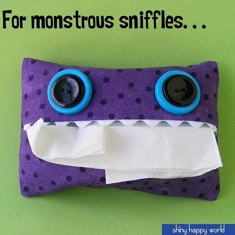 monster tissue pouch cover