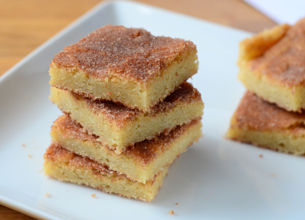 Back to School: How to Make Snickerdoodle Bar Cookies