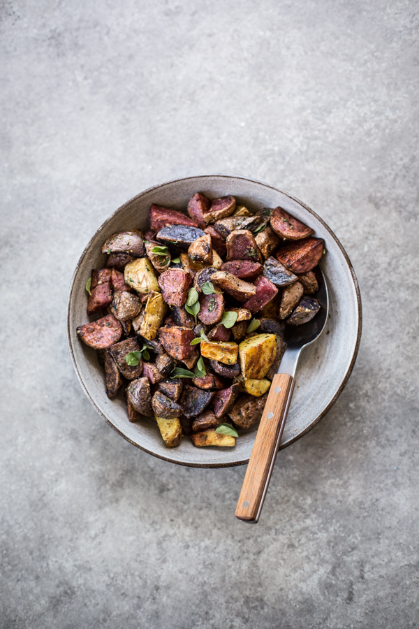 These fingerling potatoes with fresh herbs make for the best grilled potatoes ever.