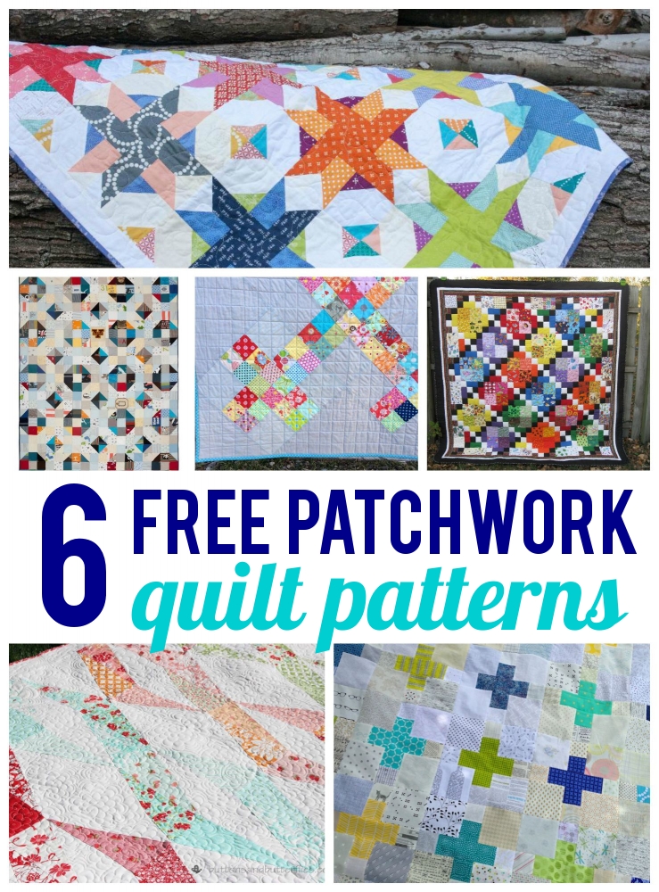 6 Free Patchwork Quilt Patterns