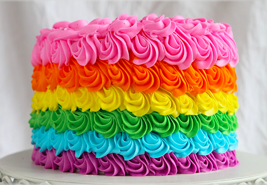 Rainbow cake