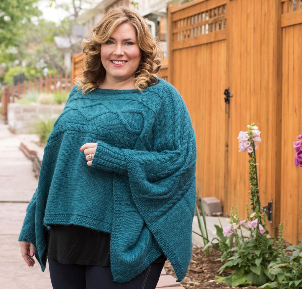 Madison Poncho Knitting Kit