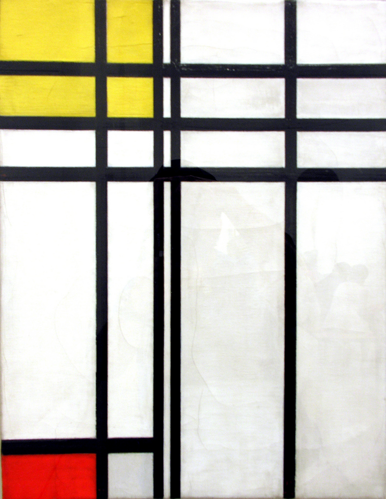 Mondrian painting