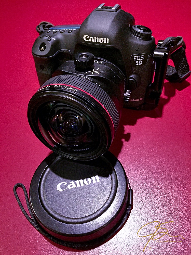 Canon 5D MkIII with a Canon TS-E 17mm tilt-shift lens.